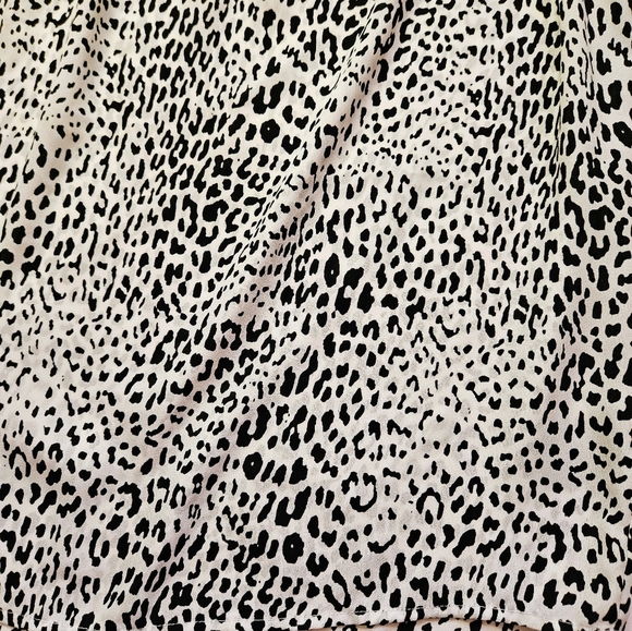 Worthington Petites Womens Animal Print Sleeveless Blouse Size Petite Medium - Picture 2 of 9